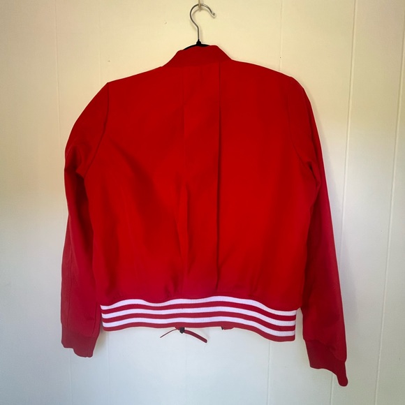 Adidas fleece lined Track Bomber Jacket - Picture 7 of 16